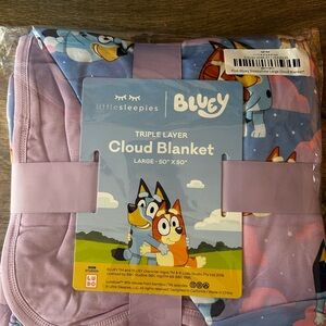 Little Sleepies Purple Bluey Cloud
